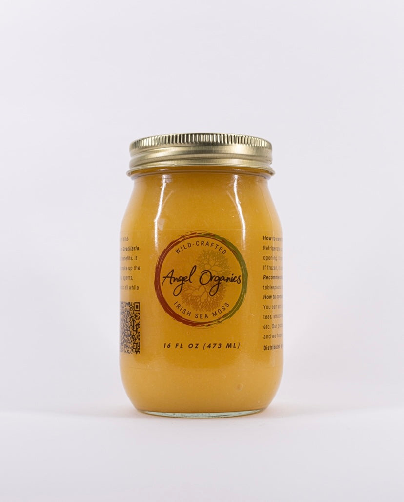 Mango Blended Sea Moss Gel